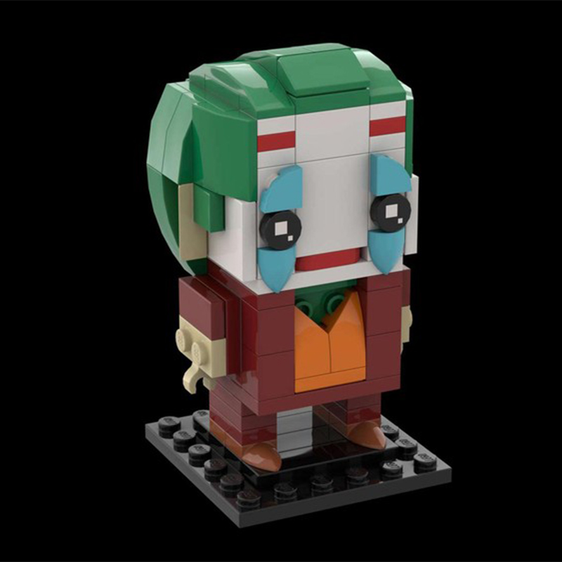 Lego Set Creator - 118PCS MOC Model Kreatif Brickheadz Joker