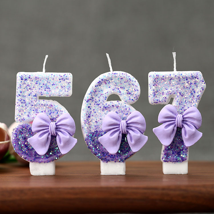Holiday Candle Set - Lilin Ulang Tahun Digital 0-9 dengan