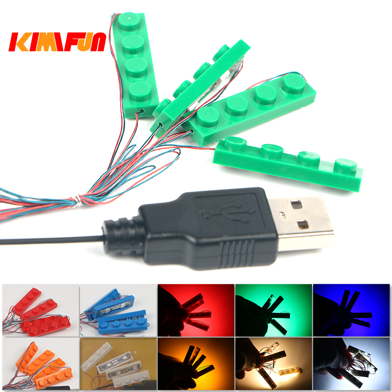 2 Set Lampu LED 4 in 1 untuk B - Lego Set Creator ulasan dan harga