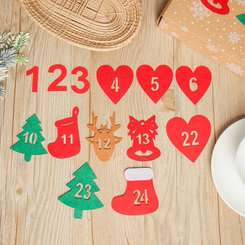24 Buah/Tas Kalender Selamat N - Advent Calendar Gift ulasan dan harga
