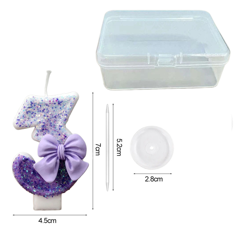 Lilin Ulang Tahun Digital 0-9  - Holiday Candle Set ulasan dan harga