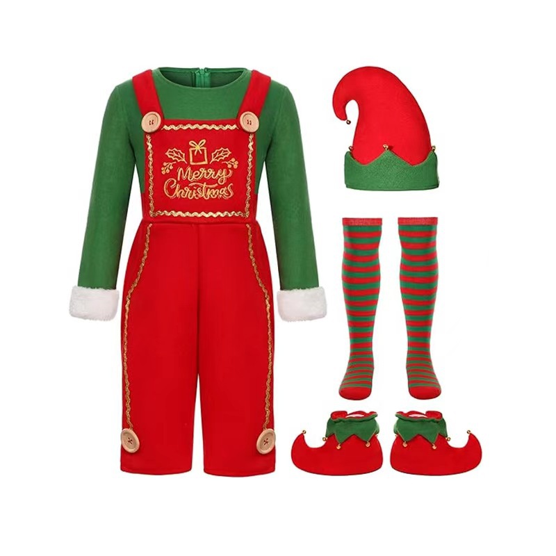 Kostum Cosplay Santa Claus Dew - Elf Costume Christmas ulasan dan harga