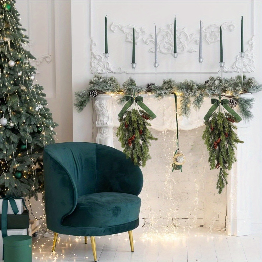 Hiasan Natal Bentuk Tetesan Ai - Christmas Tree Artificial ulasan dan harga