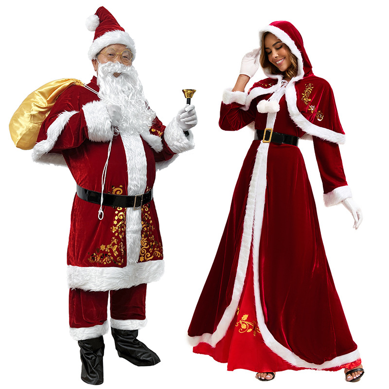 Kostum Santa Natal Gaun Lengan - Elf Costume Christmas ulasan dan harga