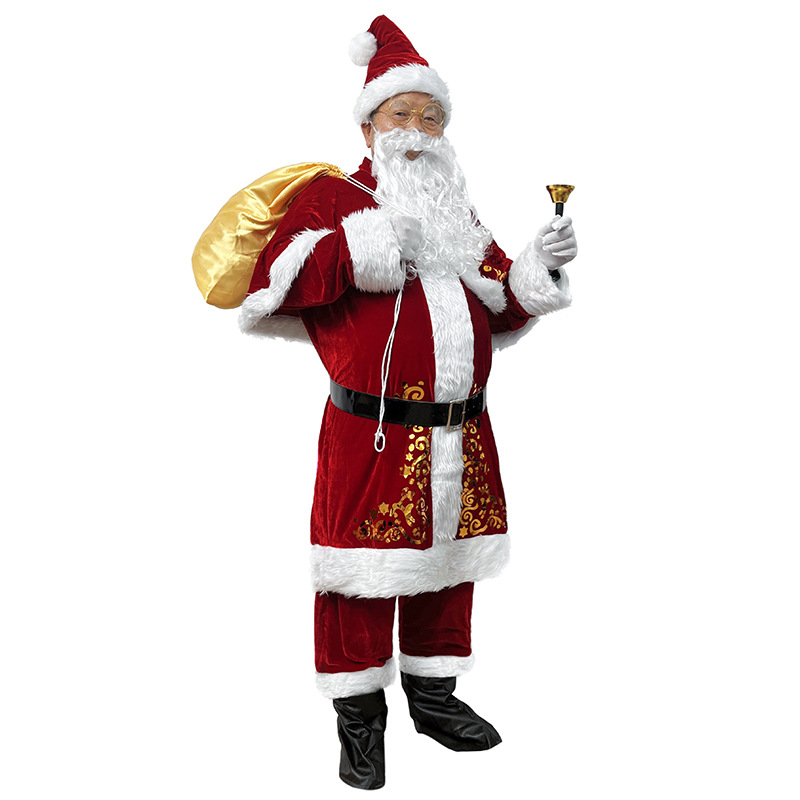 Kostum Santa Natal Gaun Lengan - Elf Costume Christmas ulasan dan harga