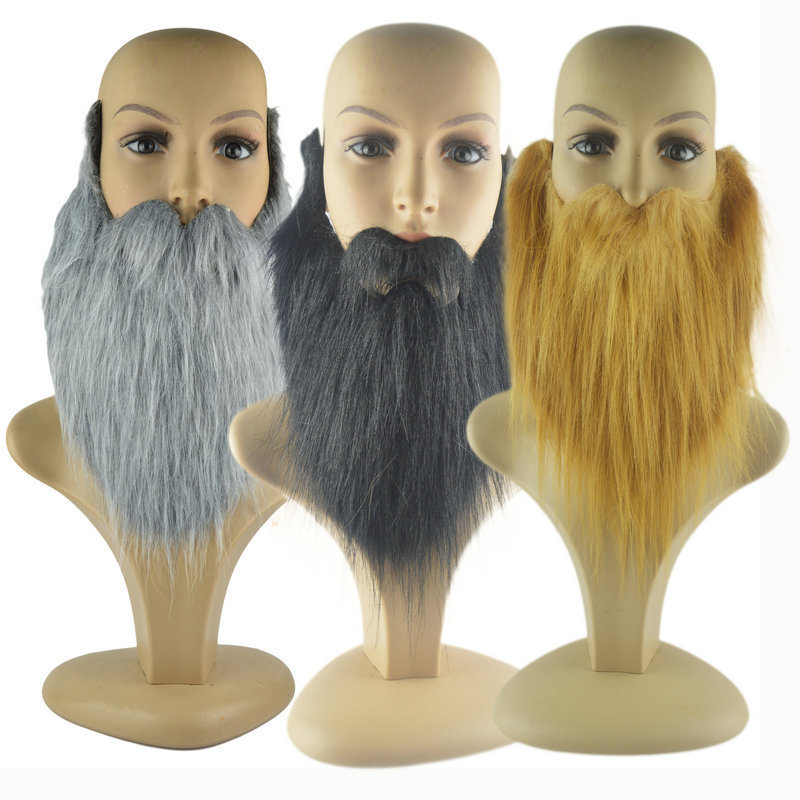 1 buah gaun mewah DIY jenggot  - Elf Costume Christmas ulasan dan harga
