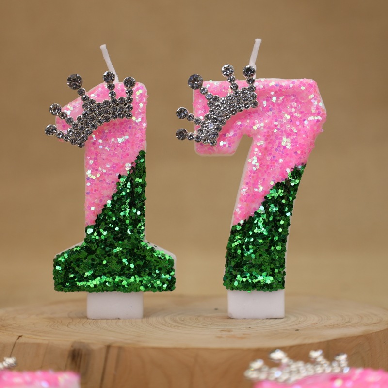 Lilin Angka Ulang Tahun Mahkot - Holiday Candle Set ulasan dan harga
