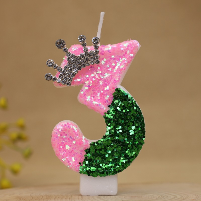Lilin Angka Ulang Tahun Mahkot - Holiday Candle Set ulasan dan harga