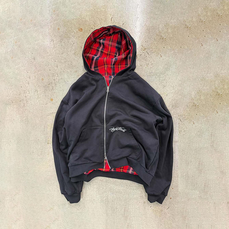 Hoodie Sweatshirt Plaid Revers - Christmas Throw Blanket ulasan dan harga