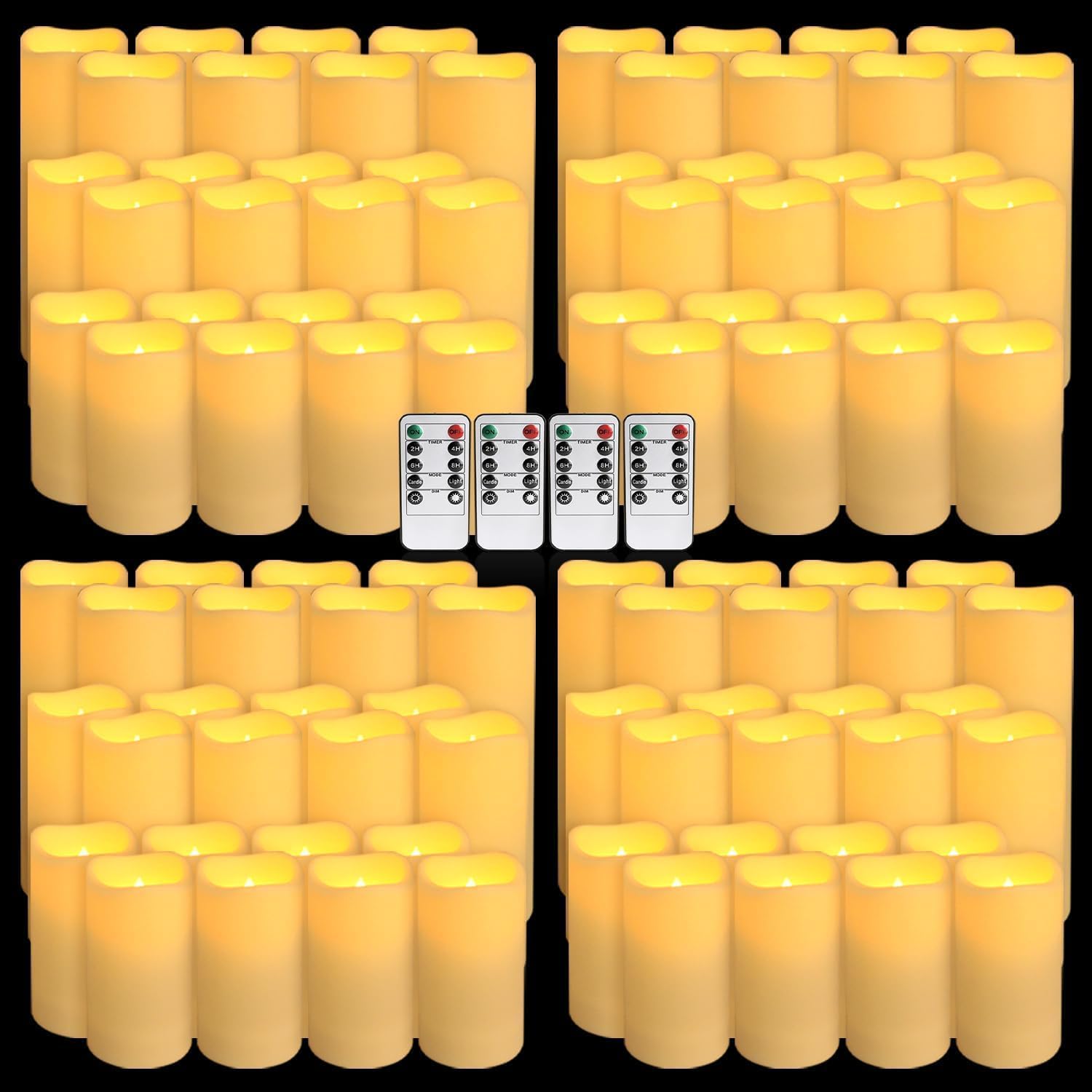 Set 96 Lilin LED Tahan Air unt - Holiday Candle Set ulasan dan harga